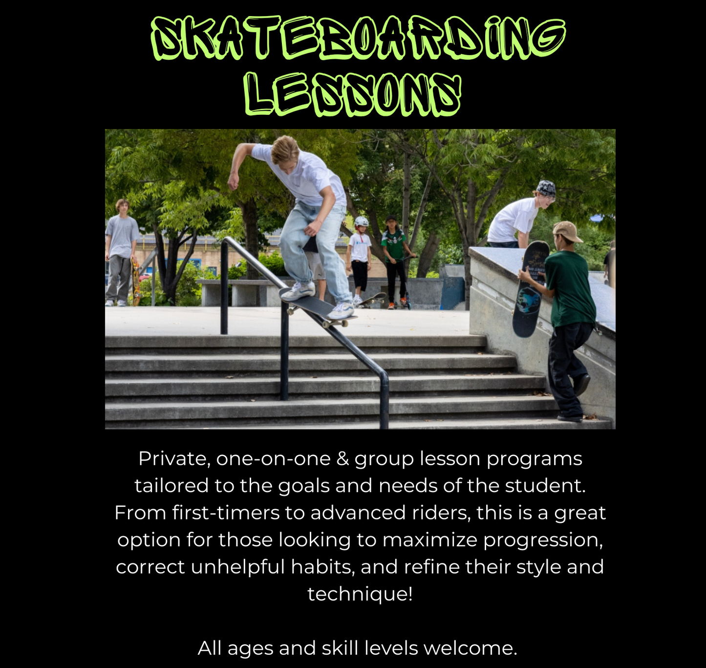 Private Skateboard Lessons