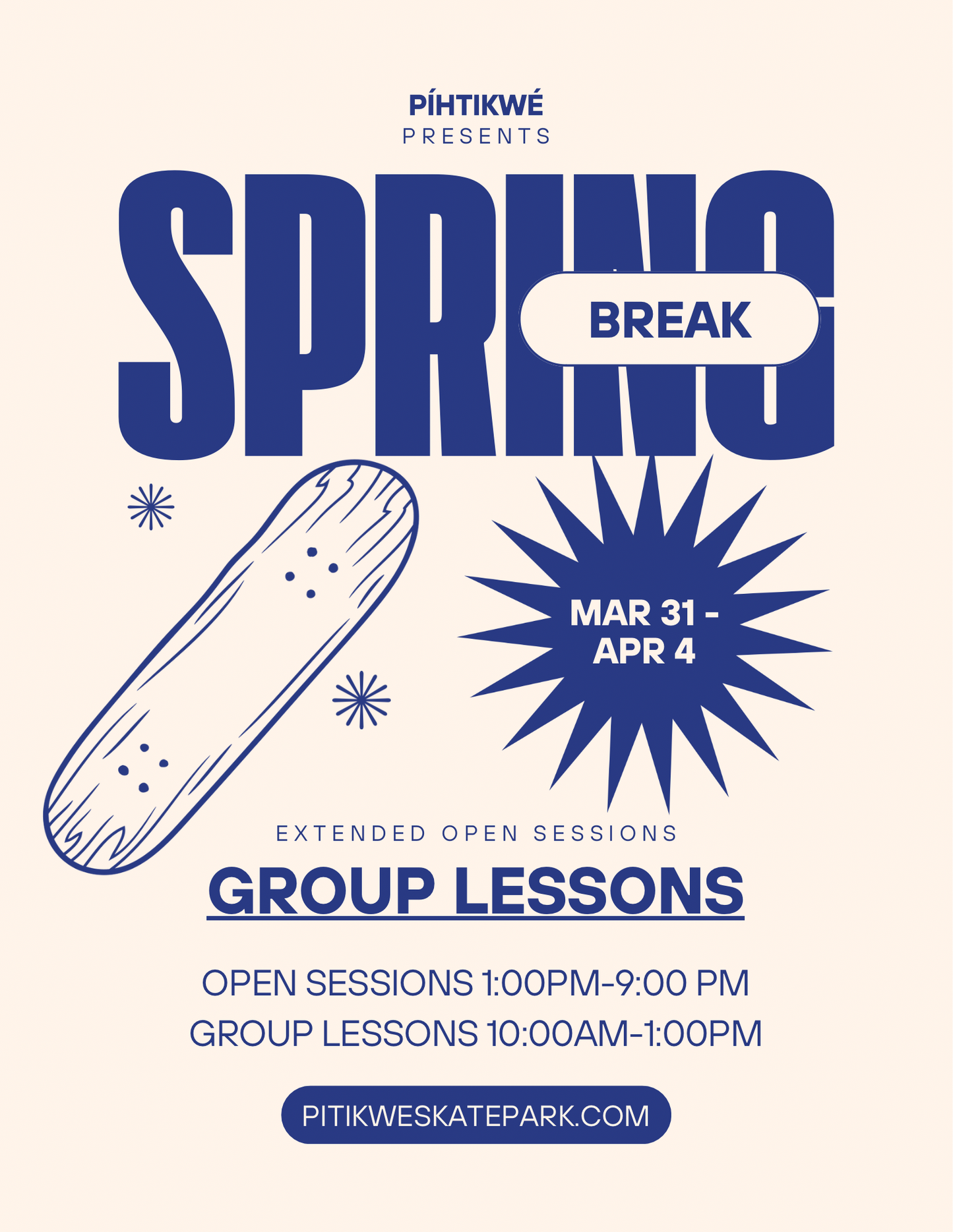 Spring Break Group Lessons